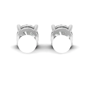 Boucles d'oreilles en diamant pour femme AJRETAIL, or 14 carats, serties de 2,6 carats, couleur E, clarté VS1, diamant cultivé en laboratoire, taille brillant classique, certifié IGI - Product Image 3