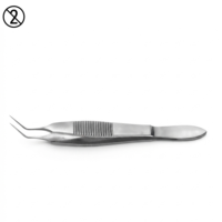 Forceps de retrait de fragments Gaskin de haute qualité, en acier inoxydable, à usage unique, instrument chirurgical ophtalmique