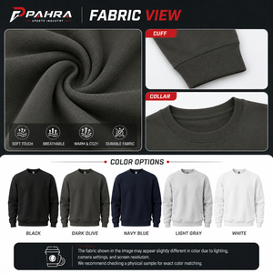 Sudadera Personalizada para Hombre, Cuello Redondo, 100% Algodón, Felpa, Estilo Holgado, Casual, Primavera, 360g, Secado Rápido, Logotipo Frontal, OEM, ODM - Product Image 5