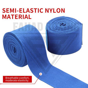 Protège-poignets bleus personnalisés pour enfants, en coton durable, haute élasticité, écologiques, motifs dessin animé/licorne, pour la boxe - Product Image 4