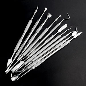 Kit d'outils de sculpture sur cire pour laboratoire, en acier inoxydable, outil de dentiste, haute qualité à bas prix, CE par Grip Surgical - Product Image 5