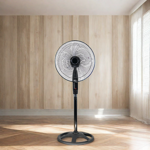 Ventilador de pedestal eléctrico Blade Ventilador mecánico de plástico negro transparente de 18 pulgadas 220V TW - Product Image 2