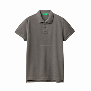 Polo personnalisé pour homme à manches courtes – Nouveau style décontracté d'été respirant avec motif uni - Product Image 1