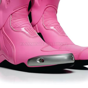 Chaussures de moto robustes de couleur unie, vente en gros de chaussures de moto, chaussures de moto fabriquées par des professionnels - Product Image 6