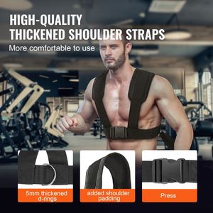 Attrezzatura da allenamento in acciaio nero da 2 pollici per il miglioramento della velocità, allenamento con slitta a spinta, manici per il Fitness - Product Image 3
