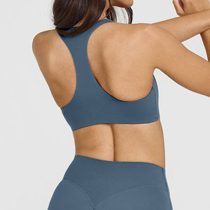 Nuevo Sujetador Deportivo de Alto Impacto con Escote Profundo en V, Logotipo Personalizado, Sujetador Deportivo Suave para Yoga y Gimnasio para Mujer 2026 - Product Image 2