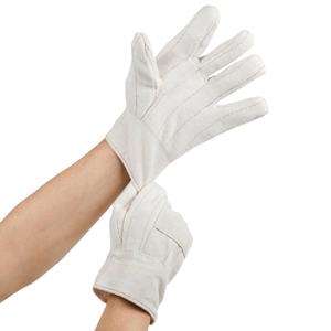 Gants en tissu polaire double tissé antidérapants les plus recherchés Doublure en coton pour la construction polyvalente, le jardinage, etc. - Product Image 1