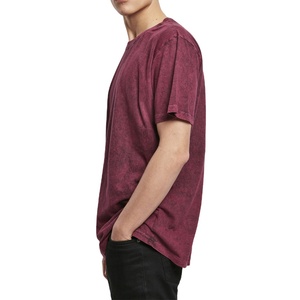 Camiseta Corta de Algodón con Lavado Ácido, Personalizable con Impresión Luminosa, Ligera y Transpirable - Product Image 3