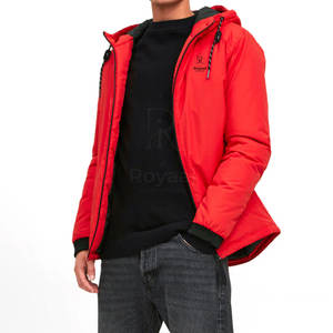 Chaqueta cortavientos para hombre de color sólido con cremallera completa, de calidad premium, ligera, para invierno, a precio económico. - Product Image 3