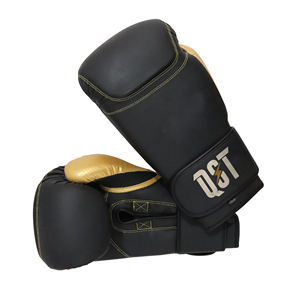 Gants d'entraînement de boxe de haute qualité |   Support de poignet respirant, léger, anti-humidité, en cuir PU, avec fermeture auto-agrippante, OEM - Product Image 1