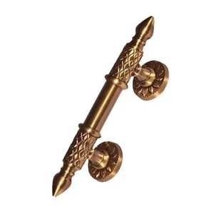 Luxury Gold Ornate Door <b>Handle</b> Royal Victorian Style Zinc Alloy Interior Door Lever Set Elegant Palace Door Hardware - Product Image 1