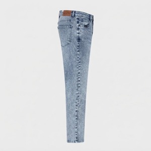 Custom Denim Pants Factory Wholesale Jeans <b>Men</b> Women Premium Quality Cotton Denim Casual <b>Trousers</b> <b>Baggy</b> Fit - Product Image 3