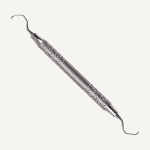 Curette universelle double extrémité 17/18 pour instrument de détartrage parodontal dentaire, en acier inoxydable chirurgical avec manche creux - Product Image 3