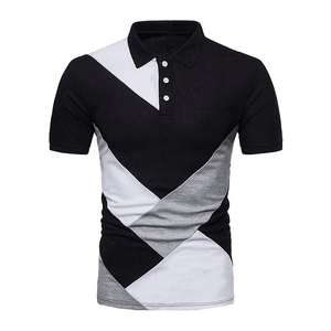 Camisas Polo de Verano para Hombre, Nueva Moda, Diseño Personalizado, 100% Algodón, Camisas de Golf de Alta Calidad, Tejido de Punto Liso, Venta al Por Mayor - Product Image 5