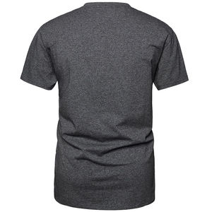 เสื้อยืดคอกลมผู้ชาย ผ้าฝ้าย 100% เนื้อเจอร์ซีย์ 220 กรัม น้ำหนักเบา แห้งเร็ว ดีไซน์เรียบง่าย สวมใส่สบาย - Product Image 3