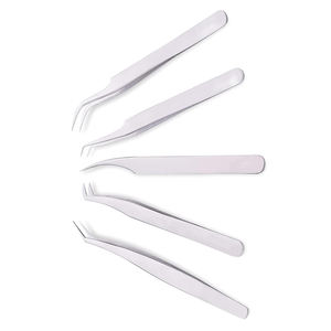 Pinzas para Pestañas de Primera Calidad al por Mayor, Herramienta de Extensión de Pestañas de Acero Inoxidable, Logotipo Personalizado OEM ODM, la Mejor Calidad, Precisión y Durabilidad - Product Image 4