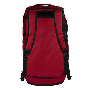 Sac de sport moderne rouge pour adultes, en tissu Oxford durable, avec plusieurs poches et bandoulière - Product Image 6