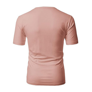 T-shirt Homme Personnalisé Grande Taille à Manches Courtes Séchage Rapide Décontracté Moulant Uni en Spandex pour la Gym – Vente en Gros - Product Image 4