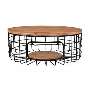 Top Trending Modern Luxury <b>Oval</b> <b>Coffee</b> <b>Table</b> for Living Room-Customizable Wood Metal Portable Durable Decorative Customizable - Product Image 5