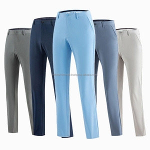 Stretch Golf Nylon Cotton Men's <b>Pants</b> Lightweight Breathable Men's Casual Sports Trousers for Golf, Business Casual & Outdoor - Product Image 2