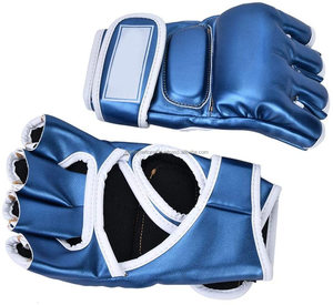 Gants de sport MMA professionnels imperméables avec fermeture auto-agrippante, évacuation de l'humidité, conçus pour la performance, pour l'entraînement quotidien - Product Image 4