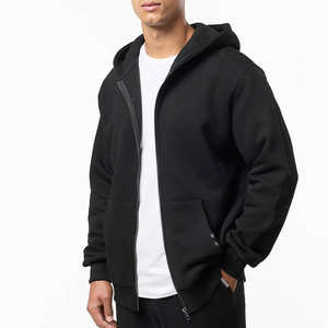 Nouveau sweat à capuche zippé en coton personnalisé pour homme, idéal pour les marques de vêtements – Sweat-shirt streetwear en coton - Product Image 6