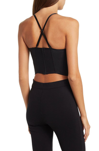 Corset court pour femme en cuir d'agneau de haute qualité, tendance, amincissant, à prix abordable - Product Image 3