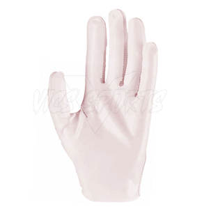 Guantes de fútbol americano personalizados con estampado, hechos de cuero de alta calidad, para venta en línea. - Product Image 5