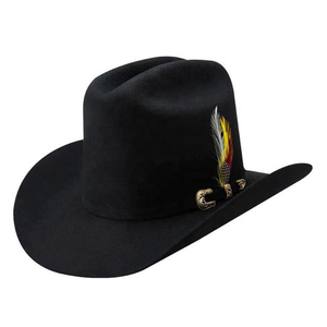 Chapeau de cowboy occidental à séchage rapide, style export américain, 100 % polyester, pour voyage, été, décontracté, tendance, équipement robuste - Product Image 1