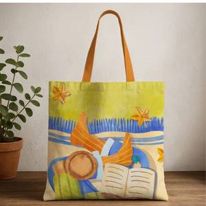 Sac fourre-tout en toile de coton de haute qualité avec taille ajustable, idéal pour la vente en gros et les fins publicitaires - Product Image 5