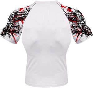 Premium Quality Hot Selling BJJ MMA Rash Guard Men's <b>Compression</b> Tights <b>Shirt</b> Set jiu jitsu kimono kimono of jiu jitsu MMA Wear - Product Image 2