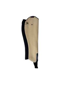 Custom Genuine Leather <b>Half</b> <b>Chaps</b> Western English Equestrian Riding Gaiters Durable Horse Riding Gear LHC-0012 - Product Image 1