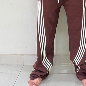 Conjunto Deportivo para Hombre con Efecto Desgastado, Sudadera de Manga Larga de Algodón, Pantalones con Cordón, Corte Holgado, Ropa Casual de Invierno, Estilo Urbano - Product Image 5