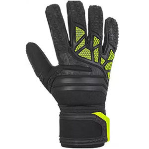 Nouvelles Gants de Gardien de But de Football d'Extérieur Respirants de Haute Qualité avec Protection Complète des Doigts, Antidérapants et Légers en Cuir PU - Product Image 5
