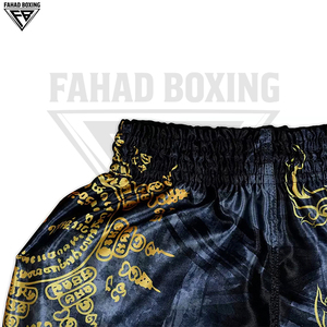 Vêtements d'arts martiaux imprimés 100% polyester, best-seller, nouveau produit, vêtements de combat pour hommes, shorts de Muay Thai - Product Image 6