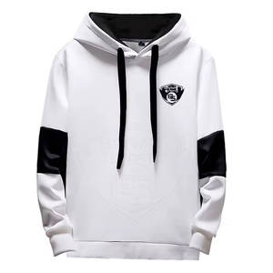 Créez votre propre sweat à capuche d'hiver pour homme de haute qualité, nouveau style, contraste de couleurs, à prix avantageux - Product Image 1