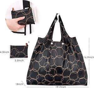 Bolsas de Compras Roziv Sports con Logotipo Personalizado, 100% Algodón, Diseño de Letras, Alta Calidad, Reutilizables, con Asa Superior, para Uso Diario al Aire Libre - Product Image 2