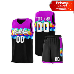 Uniforme de Baloncesto Directo de Fábrica, Venta al Por Mayor, Conjunto Deportivo sin Mangas, MOQ Bajo, Uniforme de Baloncesto Personalizado Sublimado al Por Mayor - Product Image 1