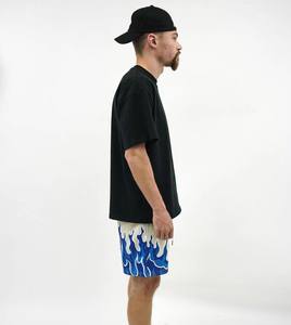 Shorts de baseball en maille 100 % polyester pour hommes, personnalisables, pour le fitness, le sport, l'entraînement estival et la plage - Product Image 4