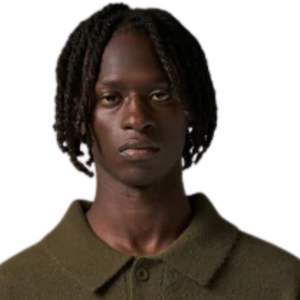 Pull polo à manches longues en tricot pour homme, couleur kaki, col boutonné texturé, pull décontracté d'hiver, mélange de coton, OEM - Product Image 5