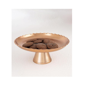 Support à gâteau en forme de grande taille, peint en noir, Look Royal, meilleur pour fête d'anniversaire, décoration intérieure, vaisselle bon marché, support à gâteau - Product Image 6