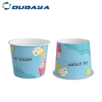 Personalizado IML 210ml 200g pequeño plástico PP helado duro Parfait taza bañera contenedor