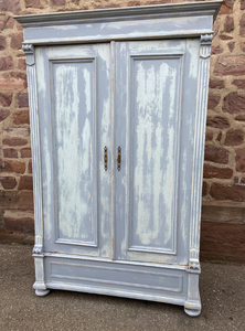 Armario de Almacenamiento de Madera Maciza con Doble Puerta para Dormitorio, Sala de Estar y Apartamento, Muebles para el Hogar para la Organización de Ropa - Product Image 5