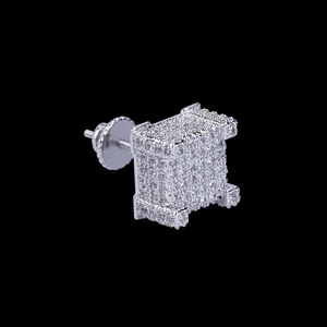 1.50 Carat Natural Stone Freshwater Pearl <b>Stud</b> Earrings 18K Gold Heart Cut Luxury - Product Image 4