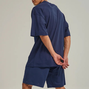 Men's Lightweight Breathable <b>Athletic</b> Compression Shorts Set Quick-Drying Yoga Shirts Tight Fitting Workout Sports Clothing - Product Image 2