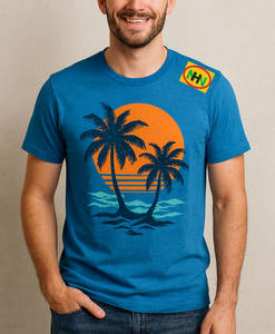 T-shirts imprimés pour hommes 100 % coton de qualité supérieure, motifs personnalisés, grandes tailles, anti-boulochage, doux et respirants pour usage quotidien - Product Image 4