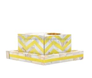 Quemador de Incienso con Diseño Floral Estilo Árabe, Incrustaciones de Nácar, Madera de Agar, Sándalo, Religioso, Ramadán, Eid, India - Product Image 1