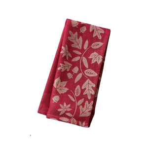 <b>Hand</b> Made Stunning Botanical Tea <b>Towel</b> Cotton Jacquard <b>Kitchen</b> Dish Cloth Decorative Absorbent Home <b>Kitchen</b> OEM ODM Manufacturer - Product Image 3
