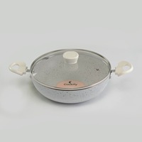 Panci Biryani Anti Lengket 240mm, Peralatan Masak Aluminium Tahan Lama untuk Memasak Nasi dengan Harga Grosir Terbaik