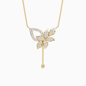 จี้เพชรเพลทัลเกรซแล็บโกรว์น พร้อมเพชร 0.78 กะรัต ในทองคำ 9K โรสโกลด์ ไวท์โกลด์ เยลโลว์โกลด์ - Product Image 1